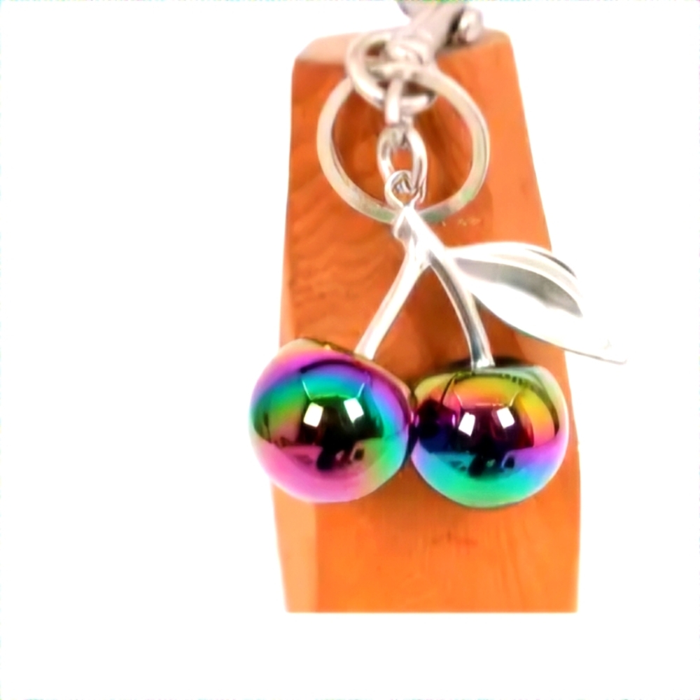 Hype CHERRIES 🍒 Bag Charm Keychain